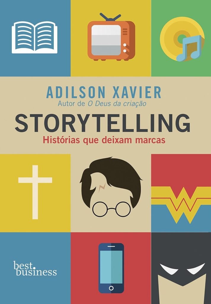 Capa do livro 5. Storytelling – Histórias que Deixam Marcas, de Adilson Xavier